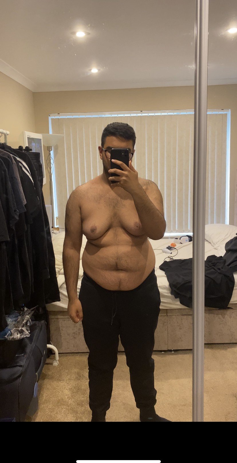 HaroonFit before losing 35kg